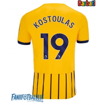 Brighton Charalampos Kostoulas #19 Tricou Fotbal Replică 2025-26 Barbati Treilea